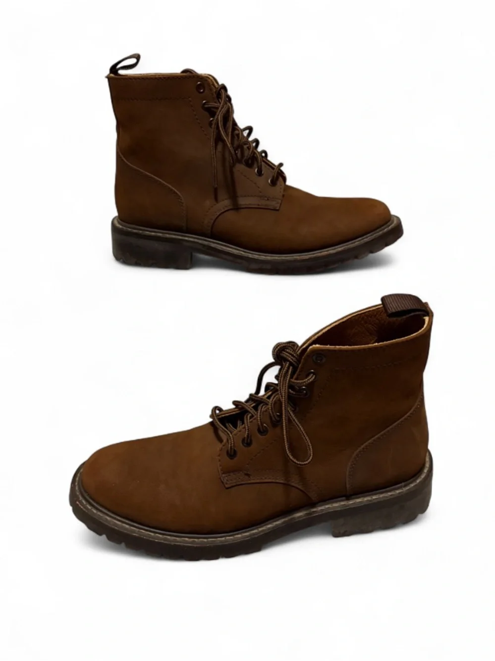 Thursday Boot Company The Hero Nubuck Leather Handcrafted Lace-Up Boots